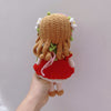 Unijames Christmas Red Dress Doll Handmade Crochet