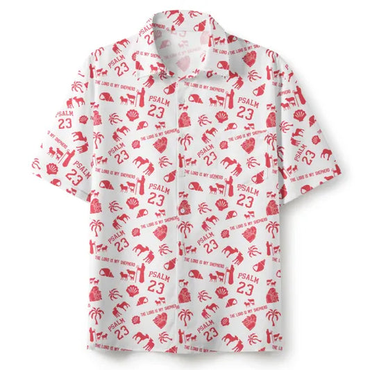 UniJames The Starsbnw Christian Hawaiian Shirt