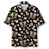 UniJames YHWH Flower Black Christian Hawaiian Shirt