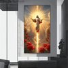 Unijames Resurrection of Christ Canvas Wall Art