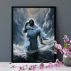Unijames Jesus Carrying Girl Wall Art