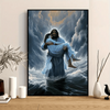 Unijames Jesus Carrying Girl Wall Art