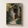 Unijames Jesus Knocking at the Door Canvas Wall Art