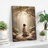 Unijames Jesus Praying Canvas Wall Art