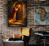 Unijames Jesus Knocking at the Door Canvas Wall Art