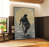 Unijames Jesus Walking on Water Canvas Wall Art