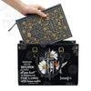 Personalized Hand Bag, Work At It With All Your Heart, Personalized Gifts, Gifts for Women.