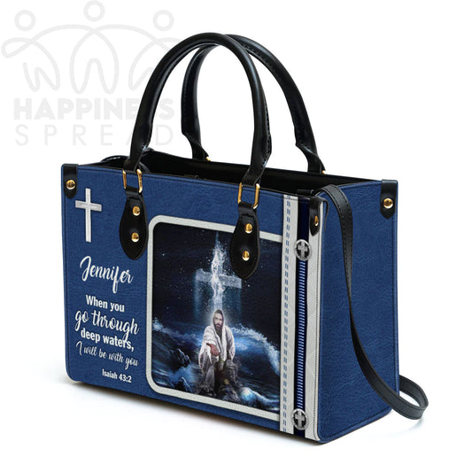 Personalized Hand Bag, I Will Be With You, Personalized Gifts, Gifts for Women.