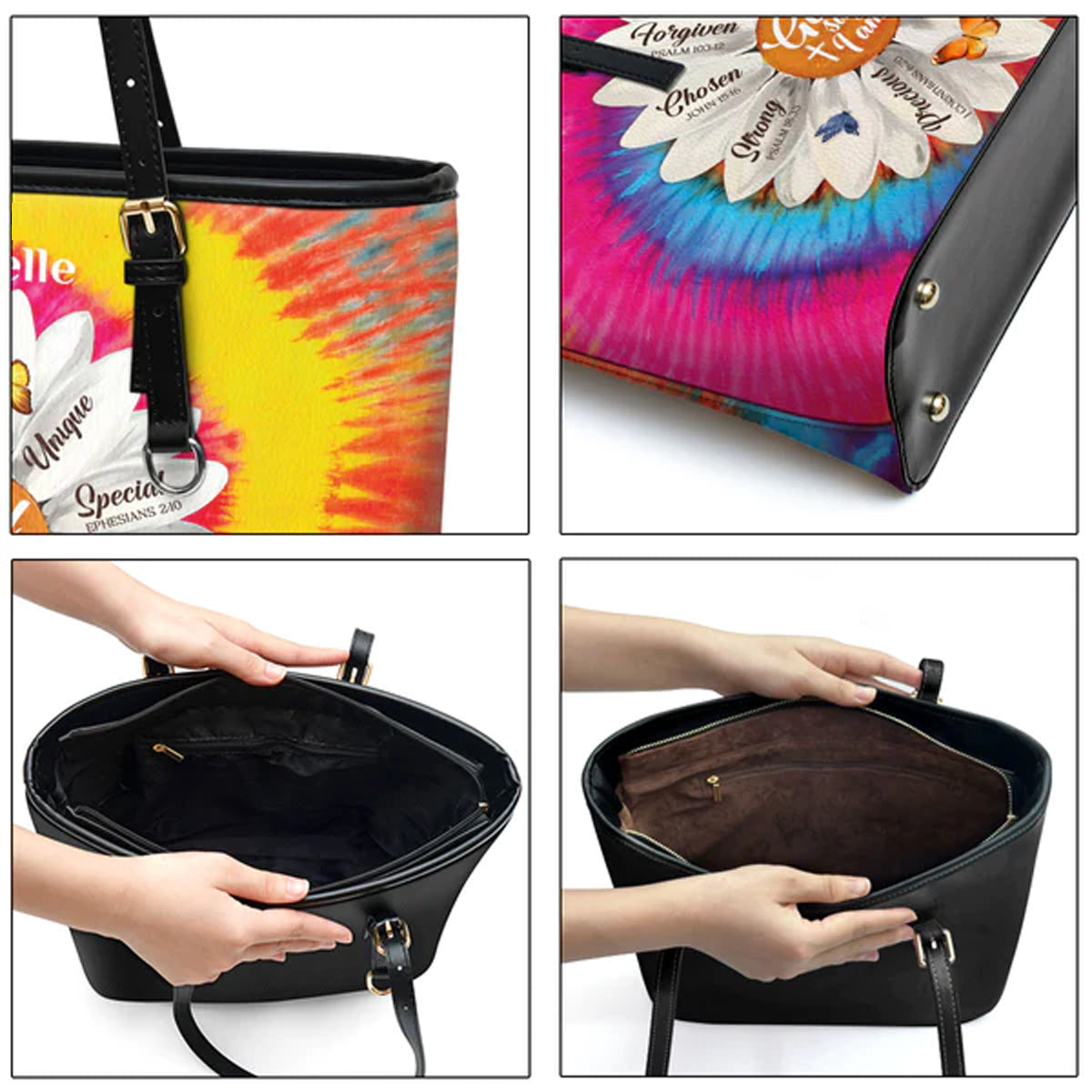 God Says You Are, Personalized Bags, Gifts for Women, Christmas Gift, CABLTB01290723.