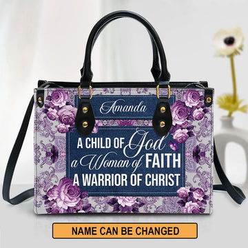 A Child Of God A Woman Of Faith, Personalized Gifts, Gifts for Women, Christmas Gift.