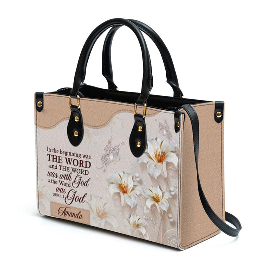 The Word Was With God, Personalized Gifts, Gifts for Women.
