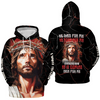 Unijames Religious Jesus Christian 3D All-Over Print Hoodie