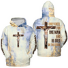 Unijames Religious Jesus Christian 3D All-Over Print Hoodie