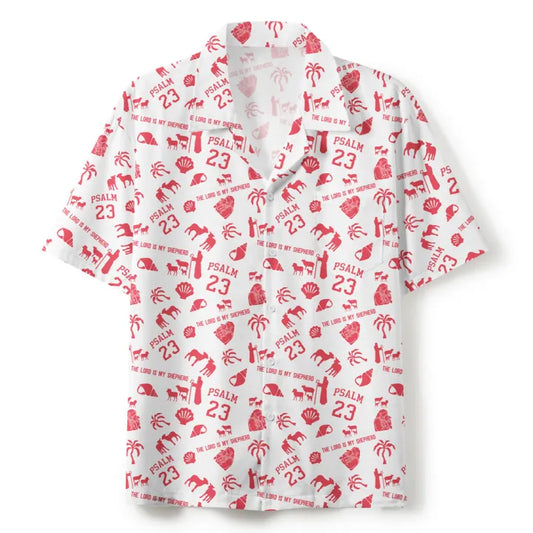 UniJames The Lord Is My Shepherd Christian Hawaiian Shirt
