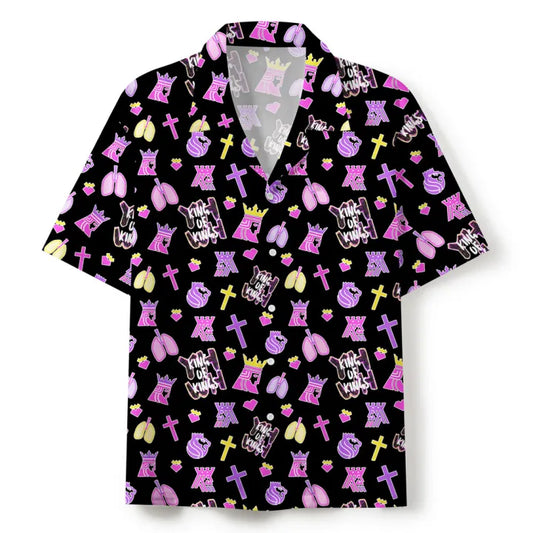 UniJames YHWH King Of Kings Christian Hawaiian Shirt