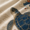Oceanic Turtle Wave Hawaiian Shirt