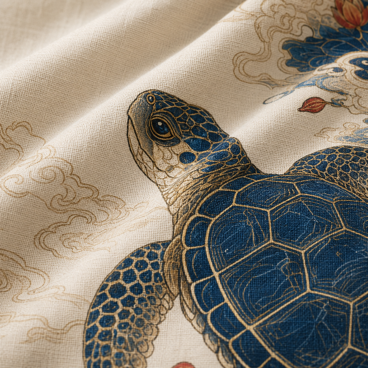 Oceanic Turtle Wave Hawaiian Shirt