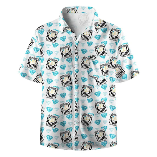 UniJames Find Good Things Christian Light Couple Hawaiian Shirt