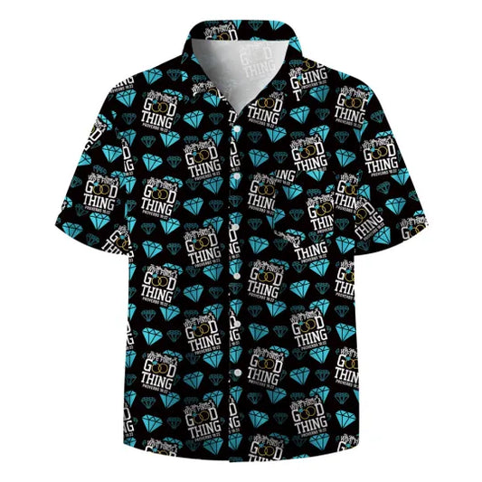 UniJames Find Good Things Christian Dark Couple Hawaiian Shirt