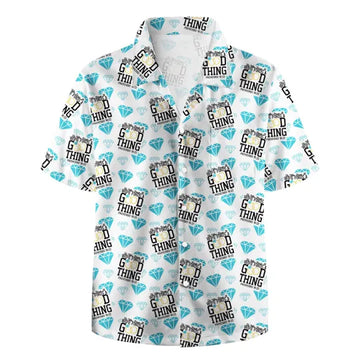 UniJames Find Good Things Christian Light Couple Hawaiian Shirt