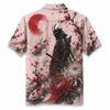 Crimson Bushido – Samurai & Koi Hawaiian Shirt