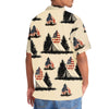 Unijames Bigfoot Camping USA Vintage Hawaiian Shirt