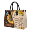 Be Still And Know That I Am God Psalm 46:10 Sunflower Butterfly, Personalized Gifts, Gifts for Women, Christmas Gift.
