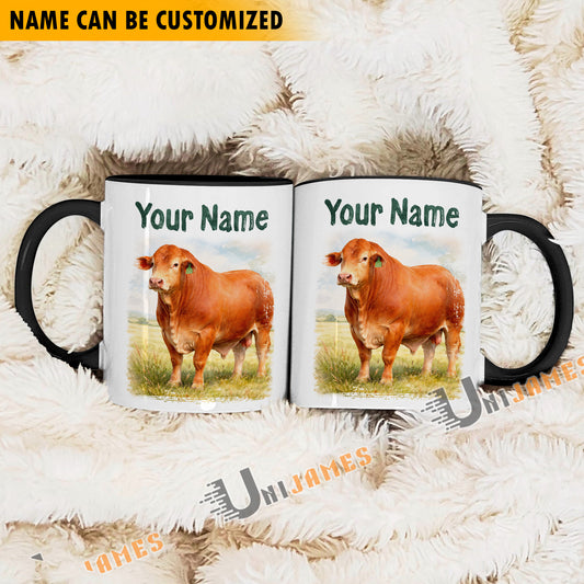 Uni Droughtmaster Personalized Name Two Tone Mug