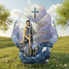 Unijames God Is Good All The Time Jesus 3D All-Over Print Hoodie