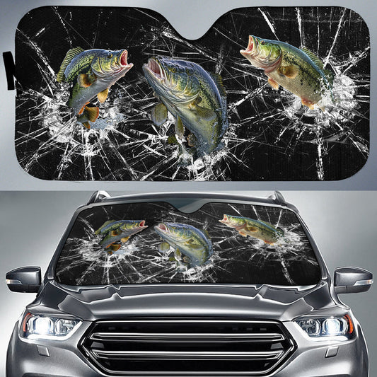 Uni Bass Broken Glasses 3D Sun Shade
