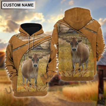 Uni Personalized Name Jersey Farming Life 3D Shirt