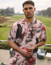 Crimson Bushido – Samurai & Koi Hawaiian Shirt
