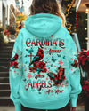 When Cardinals Appear Angels Are Near Women's All Over Print Shirt  - Tltw2110243