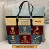 Personalized Hand Bag, The Gospel Of Peace, Personalized Gifts, Gifts for Women.