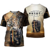 Unijames Armor of God Lion Warrior 3D Hoodie