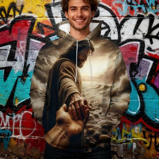 Unijames Men’s 3D Printed Men's Hoodie