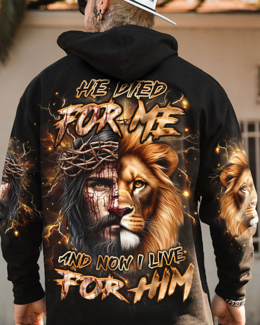 He Died For Me Men's All Over Print Shirt - Yhhn1301253