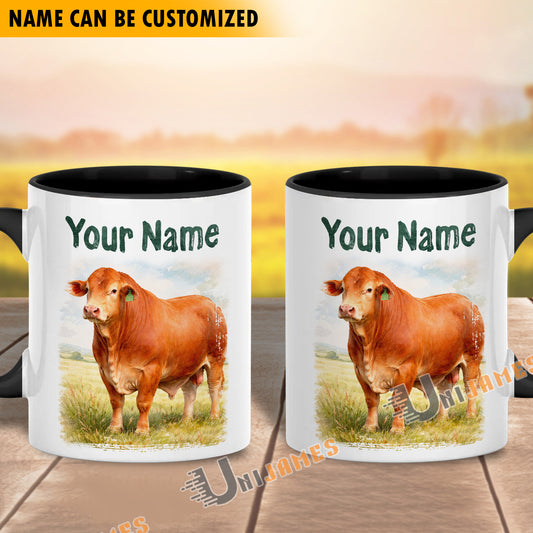 Uni Droughtmaster Personalized Name Two Tone Mug