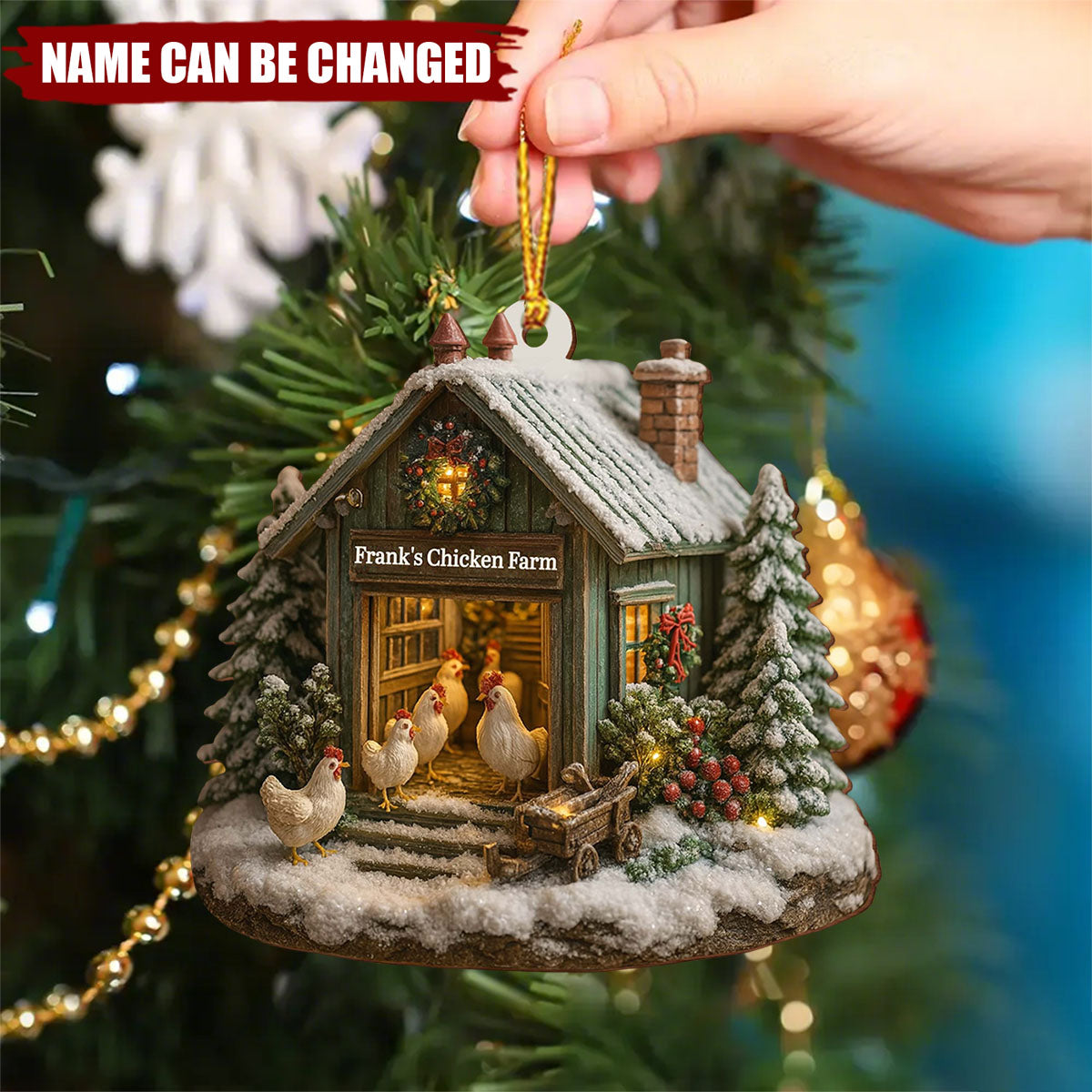 Wooden Ornament