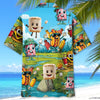 Unijames Funny Food Camping Hawaiian Shirt