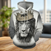 Unijames Lion of Judah Hoodie – Tribe Of Judah Revelations 5:5 Sweatshirt Hoodie