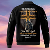Unijames Jesus and Lion 3D All-Over Print Bomber Jacket