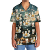 Unijames Cute Marshmallow Camping Hawaiian Shirt