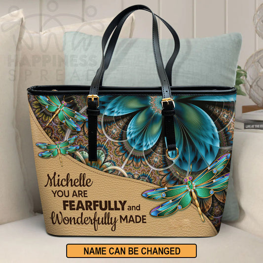 Personalized Hand Bag, You Are Fearfully And Wonderfully Made, Personalized Gifts, Gifts for Women.