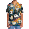 Unijames Funny Marshmallow Emotions Hawaiian Shirt