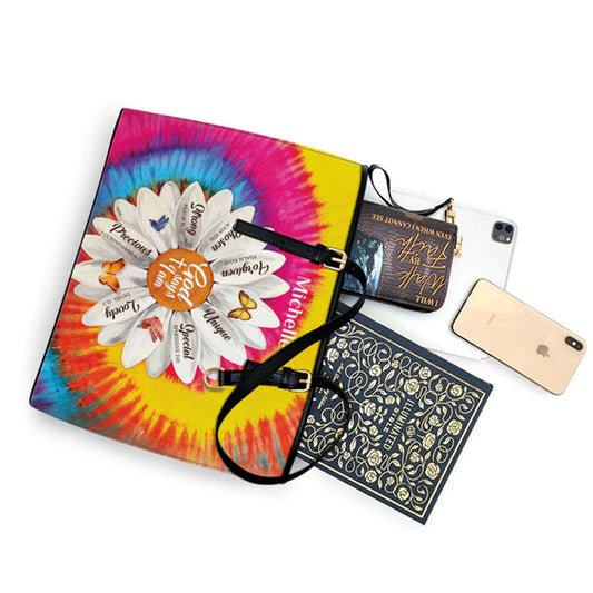 God Says You Are, Personalized Bags, Gifts for Women, Christmas Gift, CABLTB01290723.