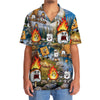 Unijames Vintage Camping Marshmallow Hawaiian Shirt