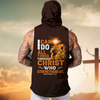 Unijames I Can Do All Things Through Christ Who Strengthens Me 3D Hoodie Tank Top, God Hoodie Tank Top, Jesus Gift, Jesus Cross Shirt, Jesus Apparel