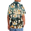 Unijames Cute Marshmallow Camping Hawaiian Shirt