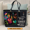 Personalized Hand Bag, For I Know The Plans I Have For You, Personalized Gifts, Gifts for Women.